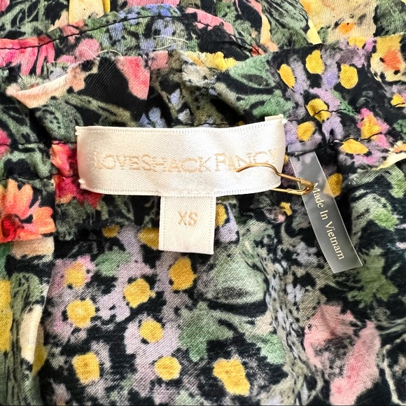 NWOT LoveShackFancy Popover Mini Dress - Picture 8 of 11